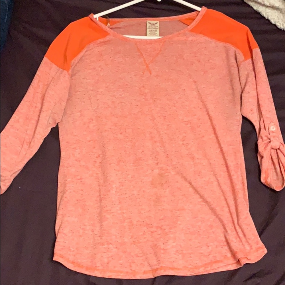 Orange shirt